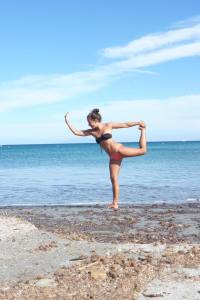 Posture Yoga cap corse