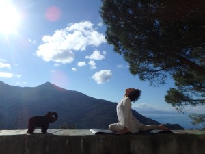 Posture de yoga, barrettali, cap corse